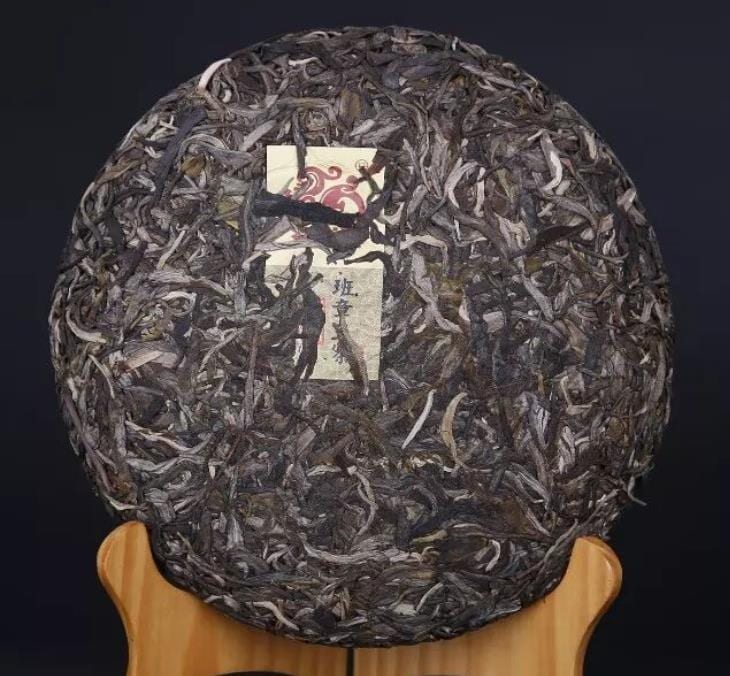Banzhang Five Villages Ancient-Tree Raw Pu-erh — Stone-pressed cake