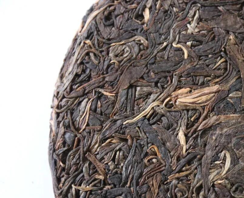 Dianwu Gongya Wangzi Mountain Royal Ancient-Tree Tea — Stone-pressed cake